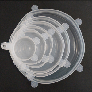 Coperchi per Alimenti in Silicone Pieghevoli di Grado Alimentare, Ecologici, Lavabili in Lavastoviglie, Personalizzabili per la Conservazione degli Alimenti - Product Image 1