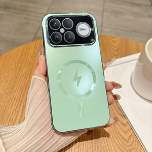 Funda para Teléfono con Diseño <span class=keywords><strong>de</strong></span> Rayo para Poco F8 Ultra F8 Pro, <span class=keywords><strong>Carga</strong></span> Inalámbrica Magnética, Protección <span class=keywords><strong>de</strong></span> Lente, Cubierta <span class=keywords><strong>de</strong></span> PC Resistente a Impactos - Product Image 2