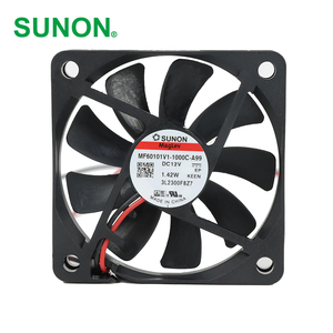 SUNON MF60101V1-1000C-A99 60x60x10mm 12VDC 108mA 1.42W 4000RPM 16.3CFM Electric OEM/ODM Vapo Bearing Cabinet Axial Fan Plastic - Product Image 1