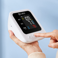 2000mAh Battery Electronic Blood Pressure Monitor Upper Arm Color Screen Backlight WiFi Bluetooth Connectivity Healthcare Supply
