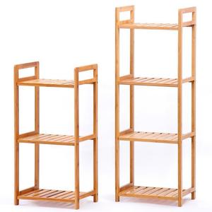 Étagère à livres en bois de style scandinave à 3 niveaux, couleur café, pour la maison ou le bureau - Product Image 5