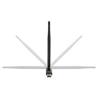 Adaptador Wifi USB en Oferta, Dongle de 300Mbps, Mini Adaptador Inalámbrico sin Controlador para Windows 10, Adaptador Wifi USB para PC, Escritorio y Portátil