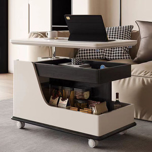 Tavolino da Salotto, Arredamento per la Casa, Tavolino Laterale in <span class=keywords><strong>Legno</strong></span>, Tavolino dal Design Moderno, Tavolino con Pannello in <span class=keywords><strong>Legno</strong></span> - Product Image 1