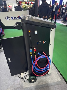 Máquina de Recuperación y Carga de Gas Refrigerante para Vehículos Semiautomática de Nivel Básico 134A 1234YF 410A Servicio de A/C Velocidad de Llenado 800g/min AC - Product Image 3