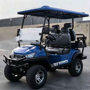 Voiturette de golf électrique 2026 à prix d'usine, 4 places, batterie lithium 48V, 30 km/h, faible bruit, pour parcours de golf et club - Product Image 1