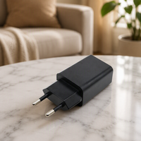 Adaptateur de voyage universel Hua Yi Teng PC ABS EU/US/JP USB-A 5V 2A certifié CE pour produits électroniques, garantie de 2 ans