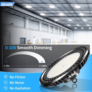 Luminaire suspendu industriel rond NGT 500W 400W 300W, projecteur UFO haute puissance, homologué UL - Product Image 6