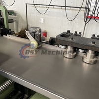 Máquina Perfiladora de Paneles de Revestimiento Totalmente Automática Personalizada BSY con Cizalla de Seguimiento en Movimiento para Paneles de Techo y Pared