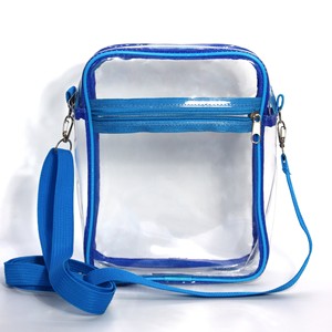 Großhandel PVC wasserdichte Handtasche Damen Umhängetasche Stadium Approved Geldbörsen Umhängetasche Herren Clear Umhängetasche - Product Image 3