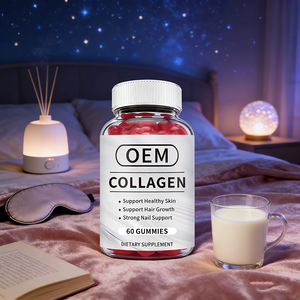 วิตามินกัมมี่คอลลาเจนวีแกนแบบหลายชนิด สำหรับผู้ใหญ่และเด็ก บำรุงผิว <span class=keywords><strong>ผม</strong></span> และเล็บ เพื่อความงาม (ODM/OEM รับผลิตแบรนด์ส่วนตัว) - Product Image 5