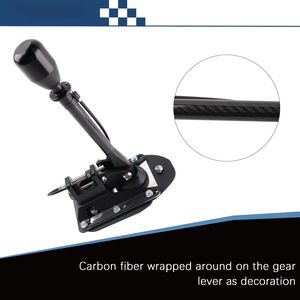 Aosu Nouveau pour E30 E36 E46 E8X E9X Boîtier de levier de vitesses de course en aluminium forgé, kit de boîte de vitesses haute performance à montage direct par vis, approvisionnement en gros HB030-BK - Product Image 2