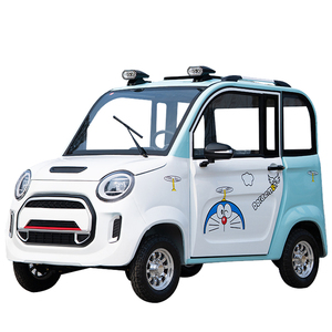 รถมอเตอร์ไซค์ไฟฟ้าขนาดเล็ก 4 ล้อ สำหรับผู้ใหญ่ แบบมีหลังคาปิด - Product Image 4