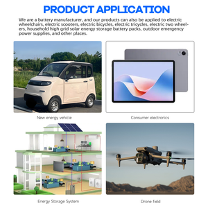 Paquete de Baterías de Litio de Alta Capacidad para Almacenamiento Solar, Catodo LiFePO4, Larga Vida Útil (Más de 1000 Ciclos), Certificación <span class=keywords><strong>CE</strong></span> -2413 para Sistemas Solares - Product Image 3