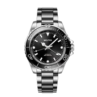 OEM Taucheruhr für Herren Automatische Mechanische Armbanduhr Edelstahl Leuchtende Chronograph-Uhr