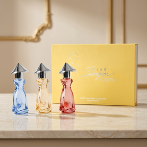 Mini Parfum pour Femme Miss Saigon Elegance, Parfum Portable pour Voyage, Eau de Parfum 3x15ml Spray - Product Image 2