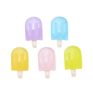 Popular Glow In Dark Resin Ice Cream Micro Landscape Decoration Ice Cream Resin Ice Cream Jewelry For Decoration