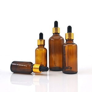 Phổ biến nhất 5ml 10ml <span class=keywords><strong>15ml</strong></span> 20ml 30ml 50ml 100ml 120ml hổ phách chăm sóc da thủy tinh tinh dầu Chai nhỏ giọt - Product Image 3