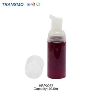 Wholesale Custom Eco-friendly Empty Plastic Cosmetic Spray Bottle with Pump <b>Foam</b> Dispenser Lotion Bottle 40ml - Product Image 4