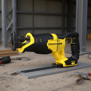 Sierra Recíproca Inalámbrica Stanley Fatmax de 18 V, Sin Escobillas, de Velocidad Variable, para Corte de Metal - Product Image 3