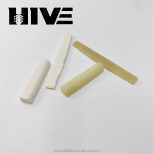 قطع غيار جسر الجيتار القيثاري ذو الستة أوتار من عظم البقر عالي الجودة من HHIVE، قطع غيار بديلة للآلات الوترية - Product Image 4