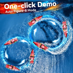 4dc s7 <span class=keywords><strong>rc</strong></span> नाव कम बैटरी अलार्म कैप रिकवरी एक-कुंजी डेमो 2.4 घज जलरोधक हाई स्पीड रिमोट कंट्रोल जहाज - Product Image 3