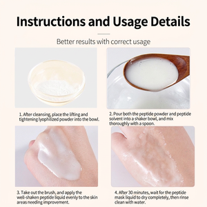 Mascarilla Facial Reafirmante y Lifting con Centella Liofilizada Orgánica para Contorno Facial, Tensa la Piel Grasa y Seca, con Astaxantina para el Cuidado de la Nariz - Product Image 5