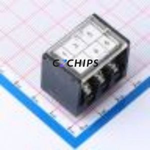 KF24A-7.62-2*3P Barrier Terminal Block P=7.62mm Connector - Product Image 1