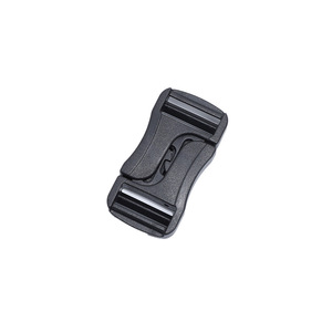 Plastic Side Release Buckles Black Durable For Bags Adjustable <b>Webbing</b> Solid Color Quick Release Buckle Accessory - Product Image 3