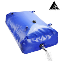 Pliable Gonflable 20L 30L 40L 50L 100L 1000L Litre Potable PVC Pliable Réservoir D'eau De Stockage Collecte Vessie
