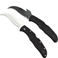 Couteau pliant à lame dentelée, couteau utilitaire pliant, couteau pliant de qualité, couteau pliant en acier inoxydable, lame VG10 premium, manche en ABS