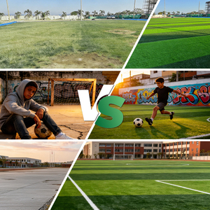 <span class=keywords><strong>Gazon</strong></span> <span class=keywords><strong>synthétique</strong></span> de football de 50 mm, haute densité, résistant à l'usure, pour terrains de football professionnels, directement de l'usine - Product Image 2