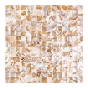KASARO Wholesale Price Mother Of Pearl Oyster Seashell Mosaic Wall Tile Bathroom Swimming Pool
