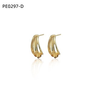 ต่างหูแฟชั่น PE0297 สำหรับผู้หญิง เครื่องประดับคุณภาพสูง - Product Image 2