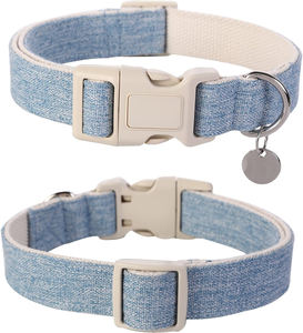 <span class=keywords><strong>Collar</strong></span> de perro con correas de tela de cáñamo, collares ajustables de cáñamo clásicos ecológicos para mascotas, accesorios para perros al por mayor - Product Image 6