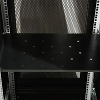 Armoire de serveur murale 4U 6U 9U 12U RJ45 FTTH 19 pouces en matériau SPCC pour réseau et communication