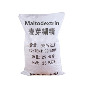 Maltodextrin food additives in instant coffee with halal certificate