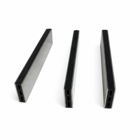 Profil de joint d'expansion antidérapant en aluminium anodisé avec insert en PVC pour les joints de carrelage mural et de sol en céramique