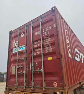 ตู้คอนเทนเนอร์มือสองขนาด 40hq 20 ฟุต 40 ฟุต อัตราค่าขนส่งตู้คอนเทนเนอร์ 40hq สำหรับการส่งออก - Product Image 1