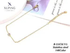 Thép Không Gỉ Mới Của Xuping Jewelry Và Vật Liệu 14K Với Thiết Kế Khác Nhau Hoa Tai Cá Nhân Vòng Cổ Vòng Đeo Tay