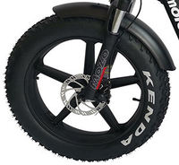 Vente en gros Nouveau Vélo électrique AEB44 48V à gros pneus et roues larges Vélo de montagne électrique Vélo tout-terrain électrique Vélo électrique de ville
