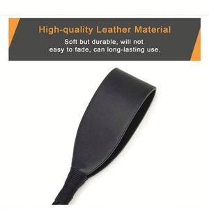 Quick Shipping Promotional Leather Whip Equestrianism <b>18</b> Inch Black Riding Horsewhip Horse Crop Double Welcome Gifts - Product Image 6