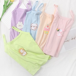 Offre Spéciale filles 100% coton plaine couleur unie <span class=keywords><strong>poids</strong></span> enfants gilets intérieurs sous vêtements et <span class=keywords><strong>gilet</strong></span> pour les enfants de l'école en gros - Product Image 1