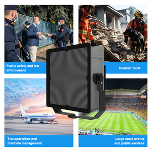 GD437 Avertisseur sonore compact avec stroboscope LED, microphone intégré, commande vocale, télécommande et prise en charge d'applications pour le contrôle des foules et la dissuasion des vols - Product Image 6