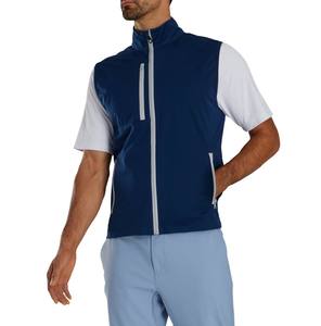 Gilet de golf léger pour homme, entièrement zippé, en softshell, finition hydrofuge, respirant et extensible - Product Image 2