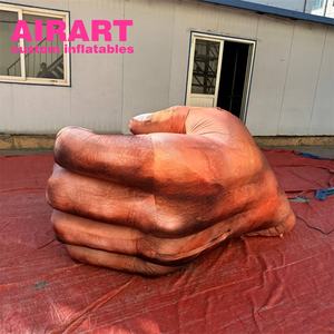 مخصصة مخيفة قابلة للنفخ يد الوحش هالويين أظافر طويلة قابلة للنفخ يد زومبي الدموية - Product Image 3