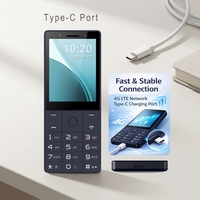 Smartphone Android 4G LTE avec écran tactile de 2,8 pouces, batterie de 2000 mAh, double SIM, prise en charge des langues française et allemande