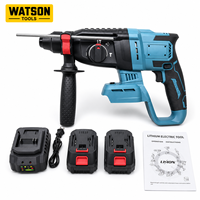 Perceuse à percussion rotative sans fil avec batterie au lithium, kit complet avec 2 batteries et chargeur, fabrication OEM/ODM, vente en gros