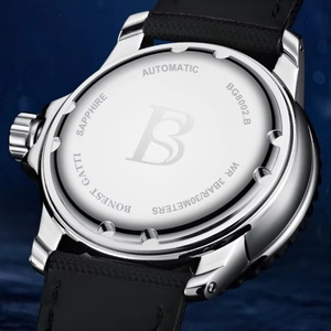 Reloj Automático BG8002 para hombre, reloj de pulsera mecánico deportivo de 44mm, reloj de buceo resistente al agua hasta 20ATM, bisel giratorio de zafiro C3 luminoso - Product Image 5