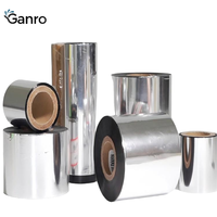 Cinta de Transferencia Térmica Personalizada, Cinta de Resina de Cera para Códigos de Barras, Etiquetas de Envío, Etiquetas de Logística, Fábrica OEM