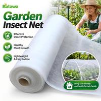Filet anti-insectes blanc en HDPE pour serre, maille de protection des cultures 20-60 mailles, stabilisé aux UV, résistant aux parasites pour jardin potager